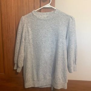 Lightweight soft grey sweater
